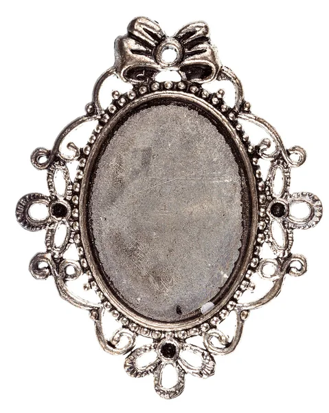 Vintage silver pendant — Stock Photo, Image