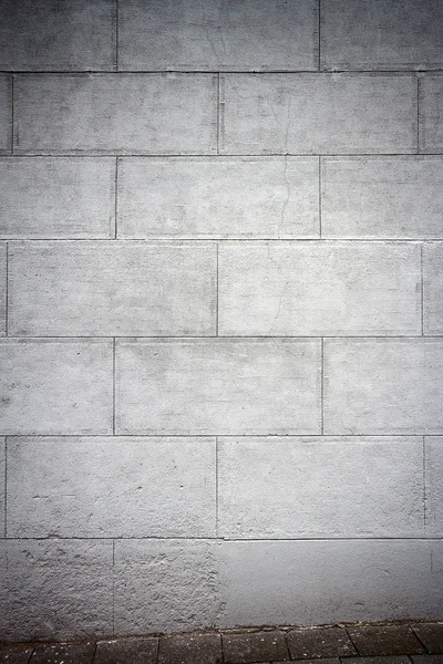 Putsade väggen — Stockfoto