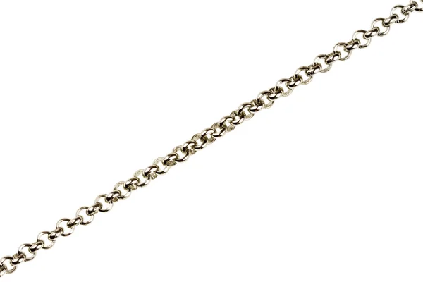 Stainless steel chain detail — Stock Photo, Image