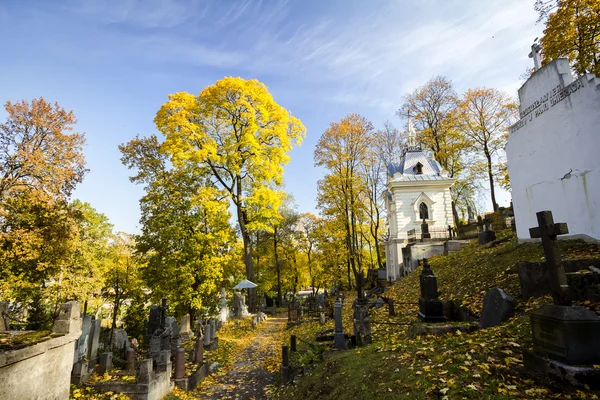 Famoso cimitero Rasu di Vilnius, Lituania — Foto Stock