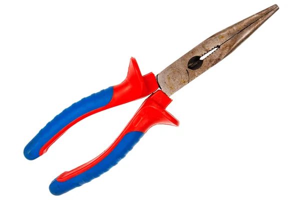 Used long nose pliers — Stock Photo, Image