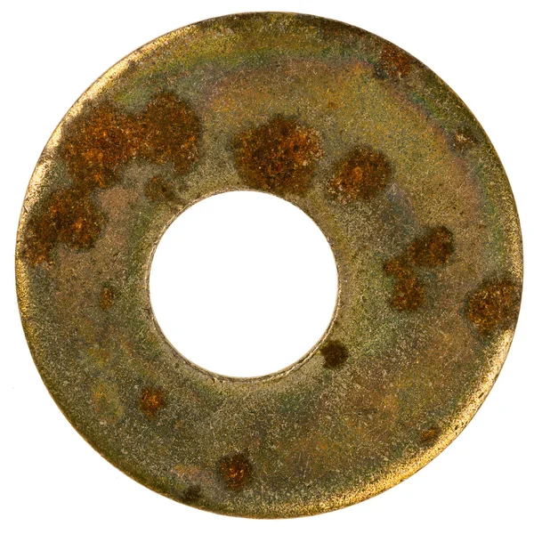 Old metal washer — Stock Photo, Image