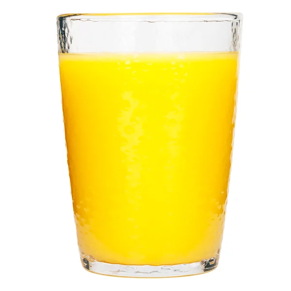 Bicchiere pieno di succo d'arancia — Foto Stock