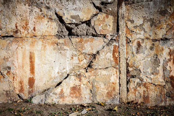 Mur en plâtre vieilli — Photo