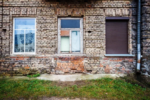 Ve věku uliční stěna — Stock fotografie