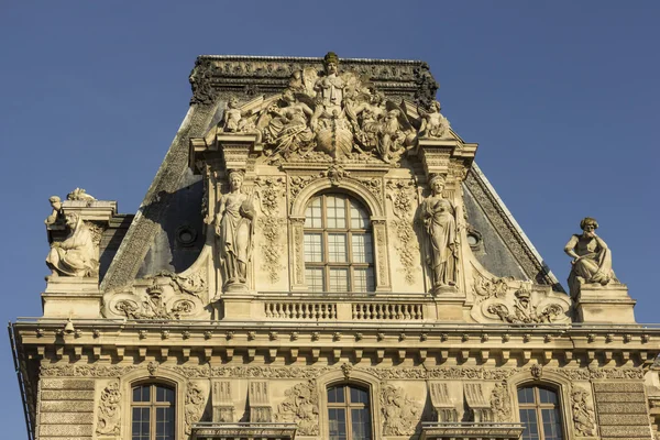 Louvre detail ik — Stockfoto