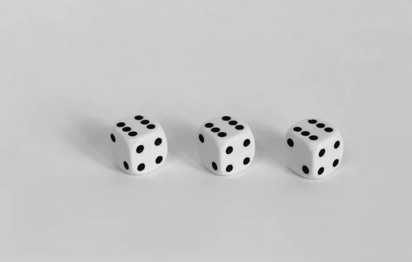 サイコロ数ゲーム キューブ — ストック写真