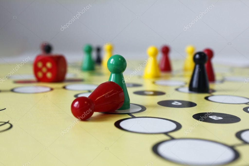 Game play figure boardgame luck angry Stock Photo by ©age2n 100751282