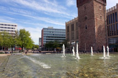 Chemnitz bahar Karl-Marx-Stadt Saksonya Sakson Mimarlık doğa