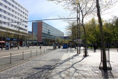 Chemnitz bahar Karl-Marx-Stadt Saksonya Sakson Mimarlık doğa