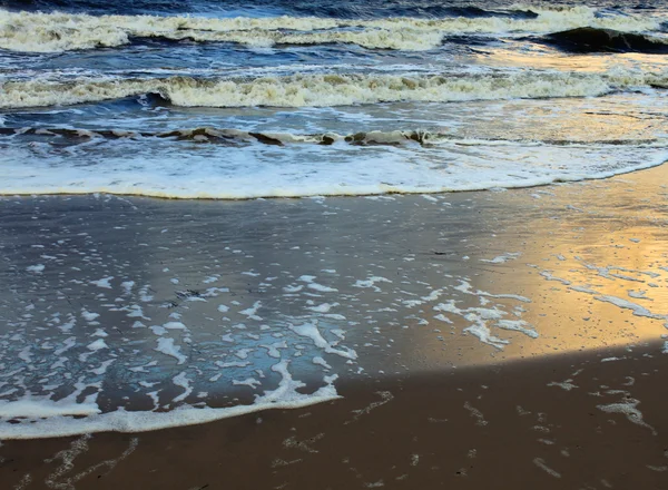 海水海岸海滩 Usedom 德国波罗的海天气 — 图库照片