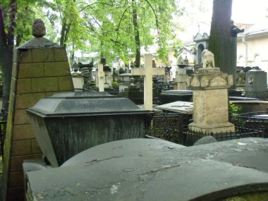 mezar mezarlık ölüm park önemli taş figür sanat öldü solma geçmiş
