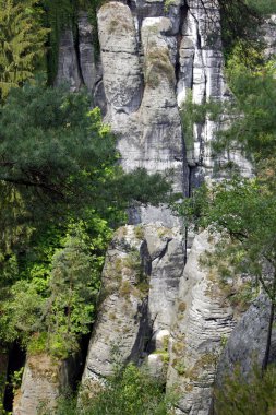 Elbsandteingebirge Saechsische Schweiz Sandstein Sachsen