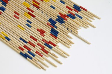 Mikado micado oyna rastgele ahşap renk
