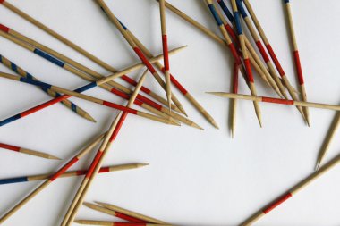 Mikado micado renk bunt oyun oyun rastgele