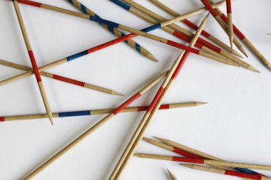 Mikado micado renk bunt oyun oyun rastgele