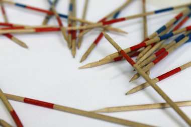 Mikado micado renk bunt oyun oyun rastgele