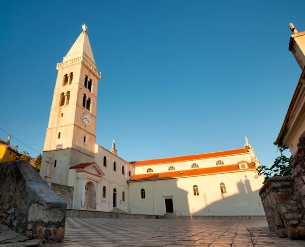 Parrish Kościół Narodzenia Marii Panny w Mali Losinj — Zdjęcie stockowe