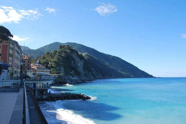 Camogli és Portofino hegyfok — Stock Fotó