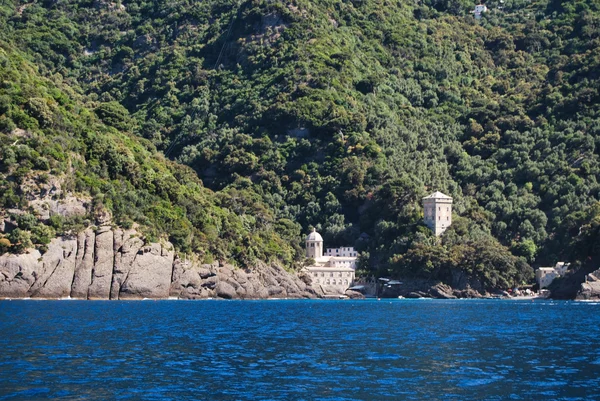 Promontório de camogli e portofino — Fotografia de Stock