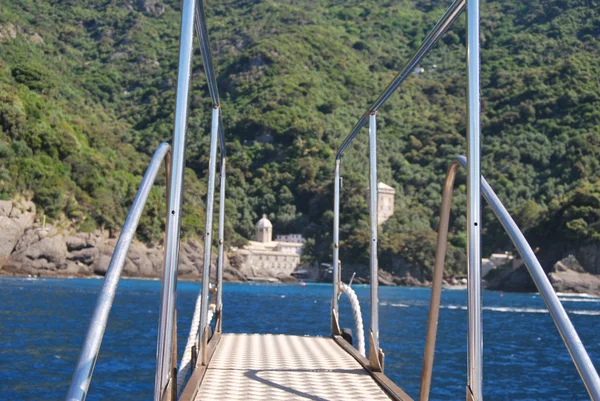 Promontório de camogli e portofino — Fotografia de Stock