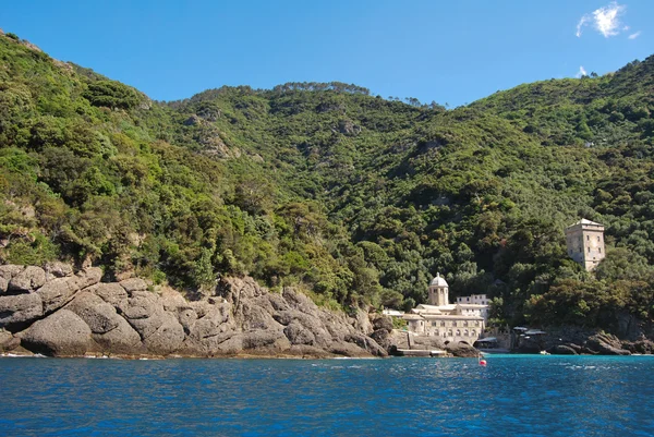 Promontório de camogli e portofino — Fotografia de Stock