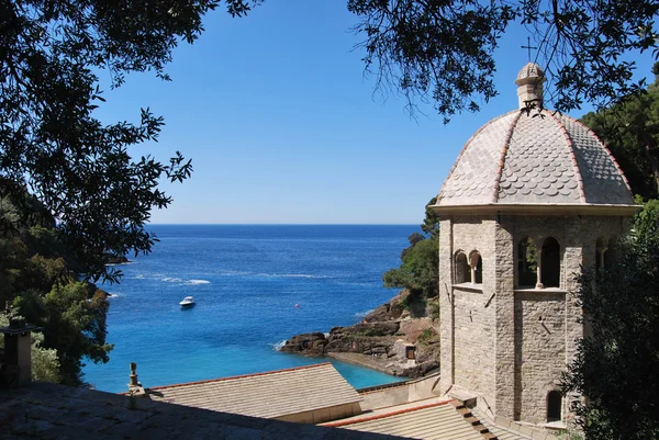 Promontorio de Camogli y Portofino — Foto de Stock