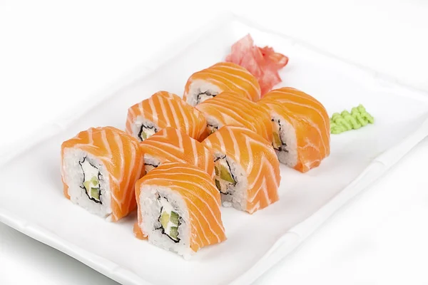 Filadélfia sushi roll . Fotografias De Stock Royalty-Free