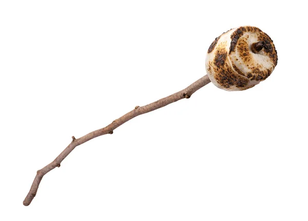 Marshmallow arrosto su un bastone — Foto Stock
