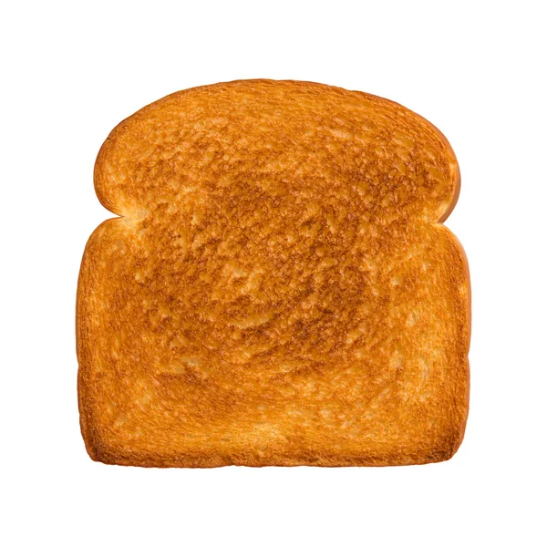 Toasted Slice of White Bread — Stock Photo, Image