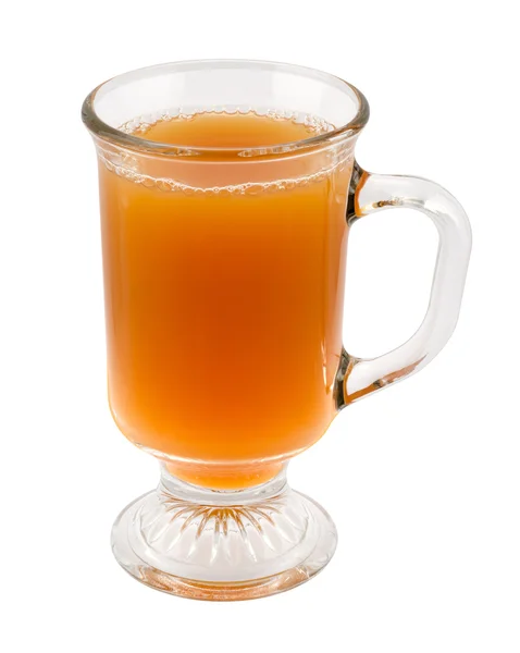 Apple Cider in a Glass Mug — Stock Photo, Image