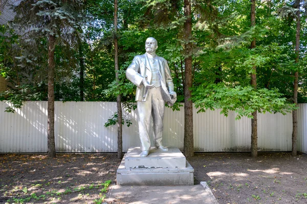 Monument Vladimir Lenin Burakov Street Moscow Russian Federation August 2020 — Stock Photo, Image