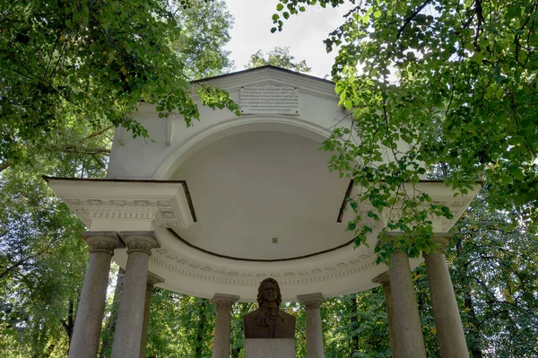 Pavilion Rotunda Lui Petru Lefortovo Park Moscova Federația Rusă August — Fotografie, imagine de stoc