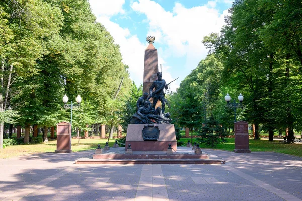 Memorial Heroes Patriotic War 1812 Hospital Square Russian Federation August — 스톡 사진