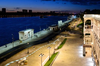 Kuzey Nehri İstasyonu, Moskova, Rusya Federasyonu, 15 Eylül 2020