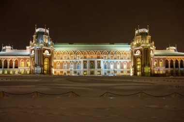 Tsaritsyno Müzesi Büyük Sarayı, Moskova, Rusya Federasyonu, 21 Ocak 2021