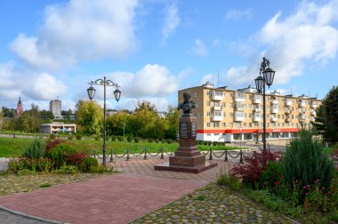 Komün Meydanı, Rzhev, Tver Bölgesi, Rusya Federasyonu, 20 Eylül 2020