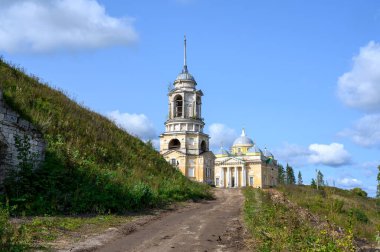 Kurtarıcı Görüntü Kilisesi Eller Yapmadı, Boris ve Gleb Katedrali, Staritsa, Tver bölgesi, Rusya Federasyonu, 20 Eylül 2020