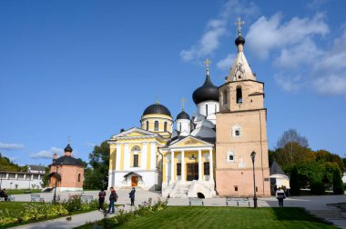 Staritsky Kutsal Dormition Manastırı, Staritsa, Tver Bölgesi, Rusya Federasyonu, 20 Eylül 2020