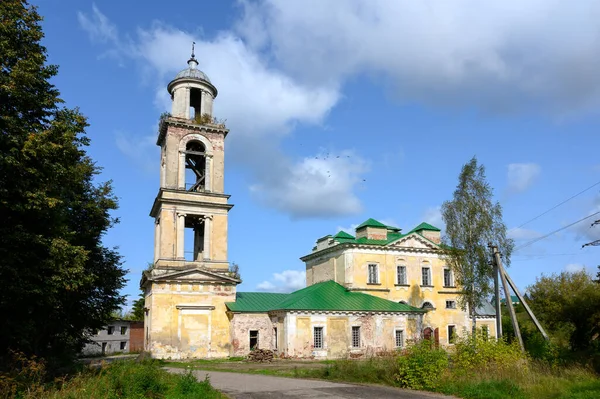 Kerk Van Sint Nicolaas Van Myra Staritsa Regio Tver Russische — Stockfoto