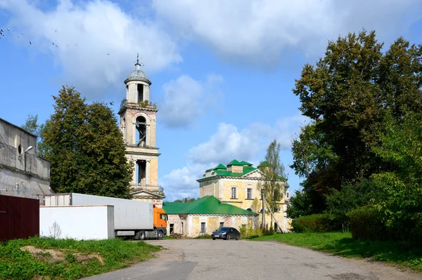 Iglesia San Nicolás Myra Staritsa Región Tver Federación Rusia Septiembre —  Fotos de Stock