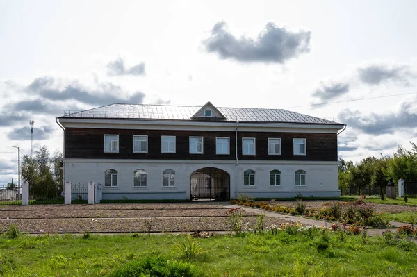 Byggnaden Staritsa Museum Local Lore Staritsa Tver Regionen Ryska Federationen — Stockfoto