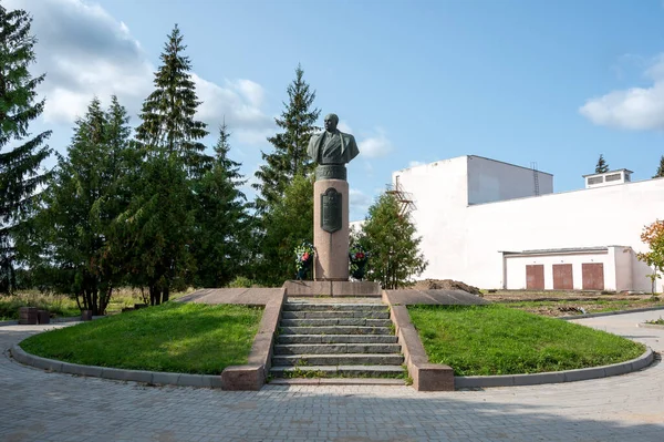 Monumento Matvey Zakharov Staritsa Regione Tver Federazione Russa Settembre 2020 — Foto Stock