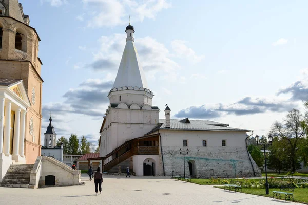 Church Presentation Holy Theotokos Temple Staritsky Holy Dormition Monastery Staritsa — 스톡 사진