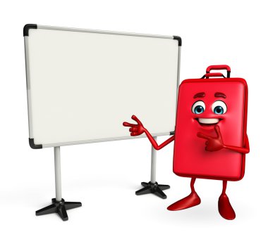 ekran kartı ile seyahat çantası chatacter