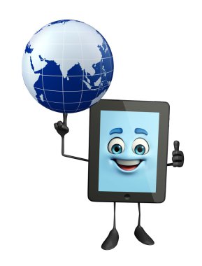 sekme karakteri ile dünya