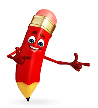 kalem karakteri işaret ediyor