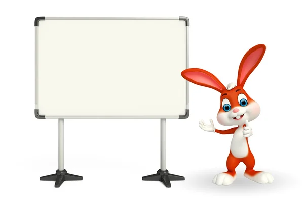 イースターのウサギの表示板 — ストック写真