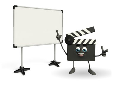 Clapper kurulu ekran kartı ile