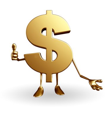 En iyi işareti karakteriyle Doları